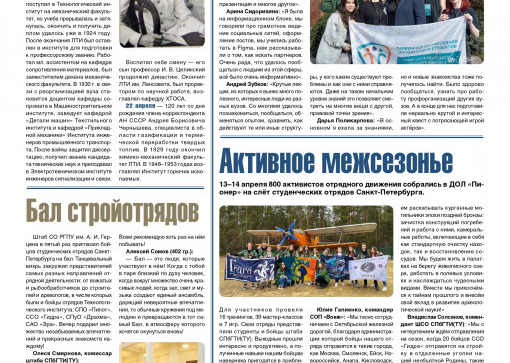 «Технолог». Апрель