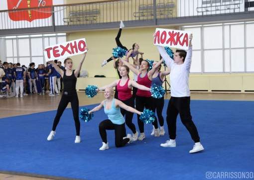 Студенческие соревнования по чир спорту